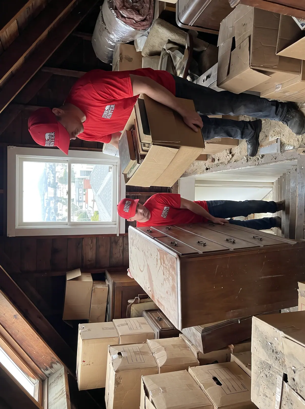 Attic Cleaning — JunkHunter service (labeled placeholder; owner to replace with real photo)